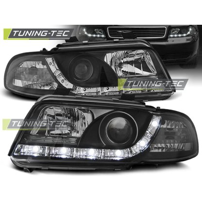 Přední světla Devil eyes AUDI A4 B5 94-98 černá