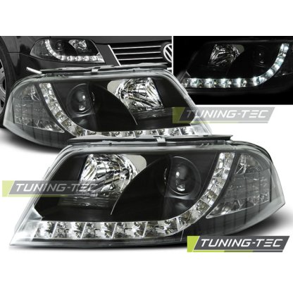Přední světla Devil Eyes VW Passat 3BG 01-05 černé
