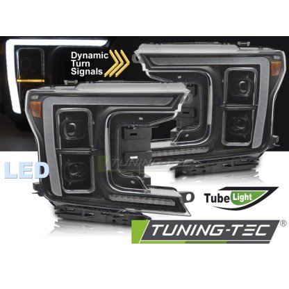 Přední světla full LED pro FORD F150 MK13 2017-2020 černá