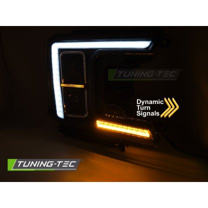 Přední světla full LED pro FORD F150 MK13 2017-2020 černá