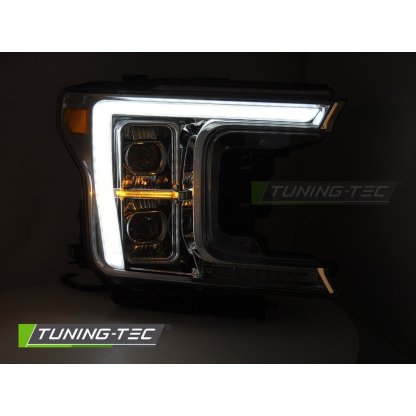 Přední světla full LED pro FORD F150 MK13 2017-2020 chrom