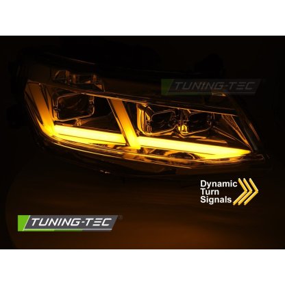 Přední světla LED, LED denní světla pro CHEVROLET CAMARO 2016-2018 chrom