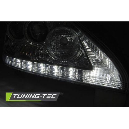 Přední světla LED Lexus RX 330/350 03-08 chrom