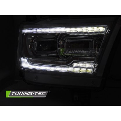 Přední světla LED pro DODGE RAM 2019-2022 chromová