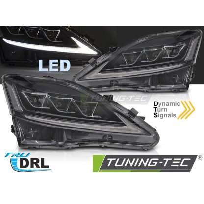 Přední světla LED pro LEXUS IS 2006-2013 černá