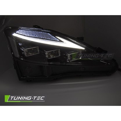 Přední světla LED pro LEXUS IS 2006-2013 černá