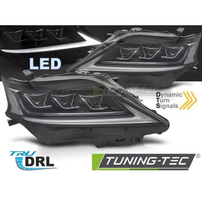 Přední světla LED pro LEXUS RX 2012-2015 černá