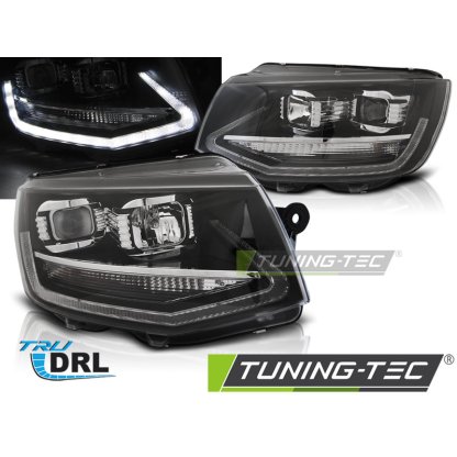 Přední světla LED s denními světly VW T6 černá