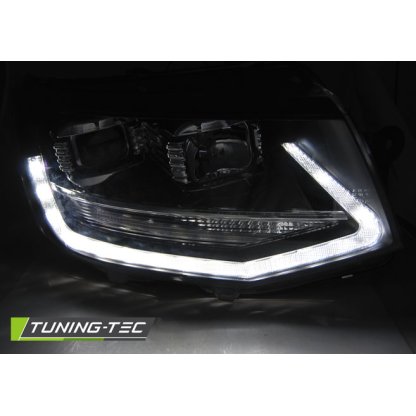 Přední světla LED s denními světly VW T6 černá