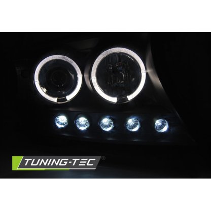 Přední světla LED Toyota Land Cruiser FJ200 07-12 černá