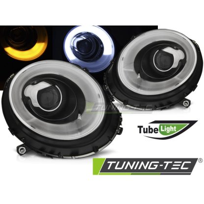 Přední světla LED Tubelight BMW Mini Cooper 06-14 černá