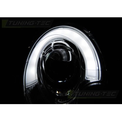 Přední světla LED TubeLights BMW Mini Cooper 06-14 chrom