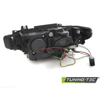 Přední světla s LED Angel Eyes DRL BMW 3 F30/F31 10-15 černá