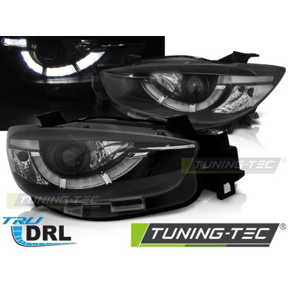 Přední světla s LED denními světly Mazda CX-5 11-15 černá