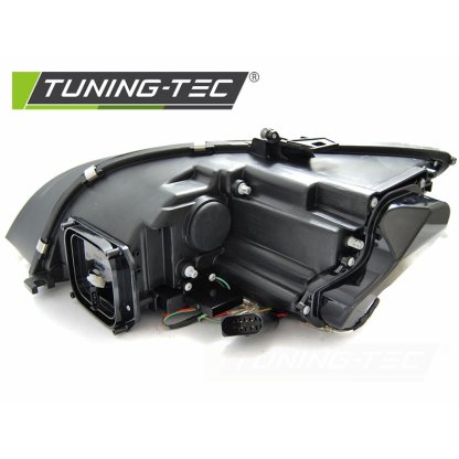 Přední světla s LED denními světly SEQ AUDI TT 8J 06-10 xenon černá