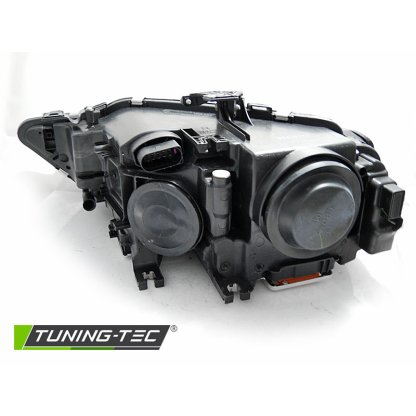 Přední světla s LED denními světly TubeLight Audi A4 B8 12-15 černá
