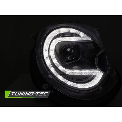 Přední světla s LED pro BMW MINI (COOPER) 06-14 xenon černé