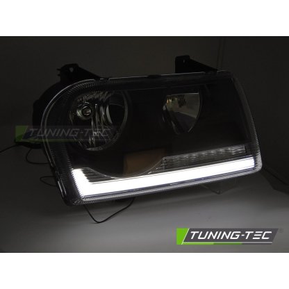 Přední světla s LED pro CHRYSLER 300 2005-2008 černá