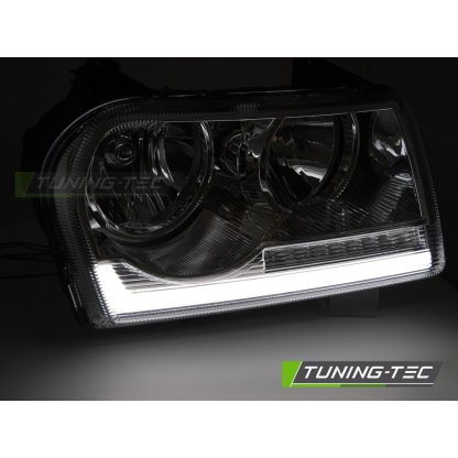 Přední světla s LED pro CHRYSLER 300 2005-2008 chromová