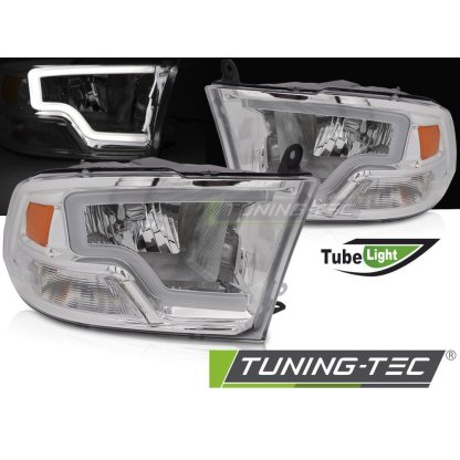 Přední světla s LED pro DODGE RAM 2009-2018 chrom