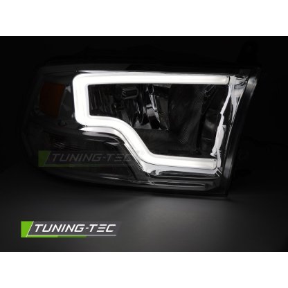 Přední světla s LED pro DODGE RAM 2009-2018 chrom