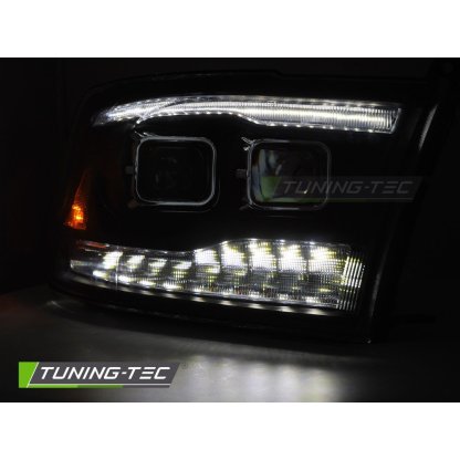 Přední světla s LED pro DODGE RAM 2009-2018 double černá