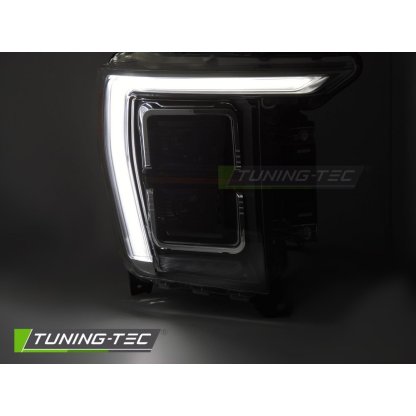 Přední světla s LED pro Ford F150 MK14 2020-2023 černá