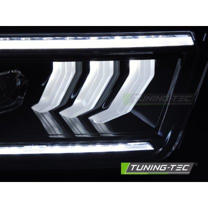 Přední světla s LED pro FORD MUSTANG 2004-2009 černá