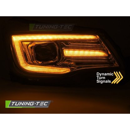 Přední světla s LED pro SUBARU FORESTER IV 2013-2018 xenon chromová