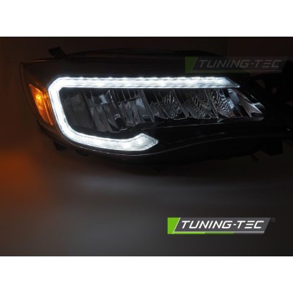Přední světla s LED pro SUBARU WRX 2008-2014 černá