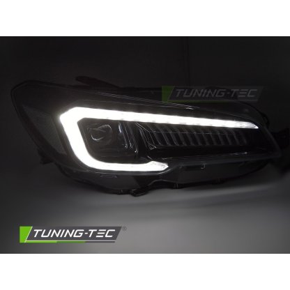 Přední světla s LED pro SUBARU WRX 2014-2022 černá