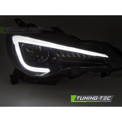 Přední světla s LED pro TOYOTA GT86 2012-2021 černá
