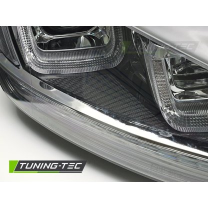 Přední světla s LED pro VW GOLF 7 2013-2017 chrom line