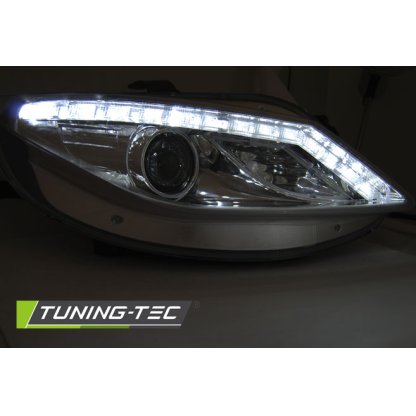Přední světla s LED SEAT Ibiza 6J 08-12 LED blinkr chromová