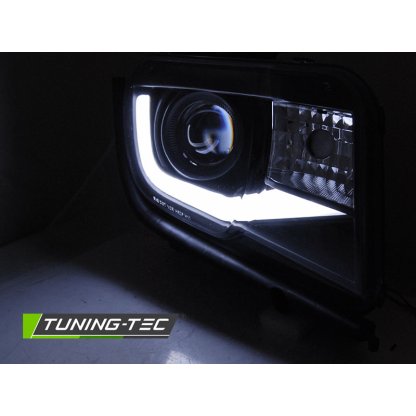 Přední světla s LED TUBE Chevrolet Camaro 09-13 černá