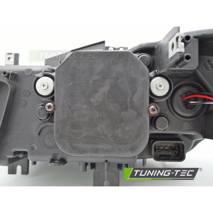 Přední světla s U-TYPE LED pro BMW F30/F31 2011-2015 černá