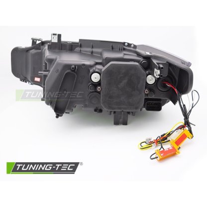Přední světla s U-TYPE LED pro BMW F30/F31 2011-2015 chromová