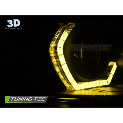 Přední světla s yellow LED pro BMW F30/F31 11-15 černá