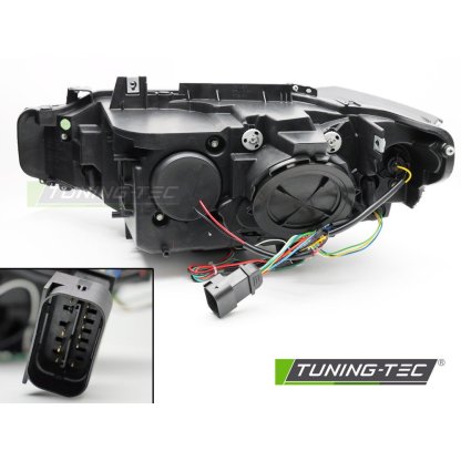 Přední světla s yellow LED pro BMW F30/F31 11-15 chromová