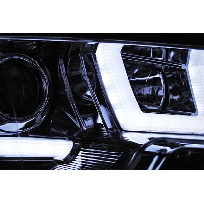 Přední světla U-LED BAR denní světla VW T5 10- chrom
