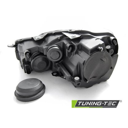 Přední světla U-LED s denními světly, LED dynamickým blinkrem pro VW Golf 6 08-12 černá