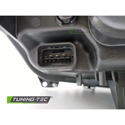 Přední světla U-TYPE LED pro BMW F30/F31 2011-2015 xenon chromová