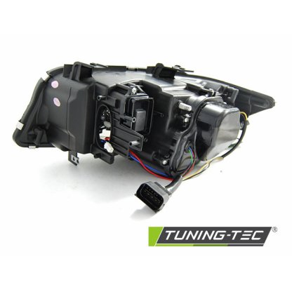 Přední světla xenon D1S 3D LED angel eyes BMW E90/E91 05-08 černá