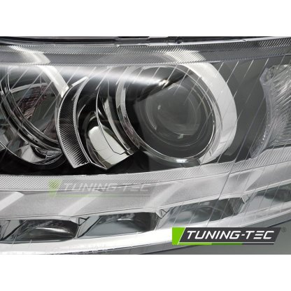 Přední světlo čiré levé pro AUDI A6 C6 2009-2011 xenon