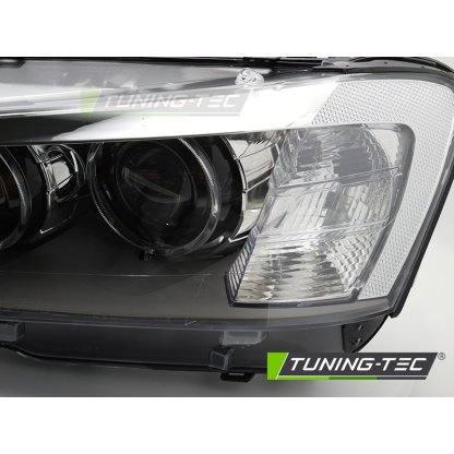 Přední světlo čiré levé pro BMW X3 F25 2010-2014 xenon