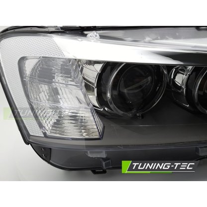 Přední světlo čiré pravé pro BMW X3 F25 2010-2014 xenon