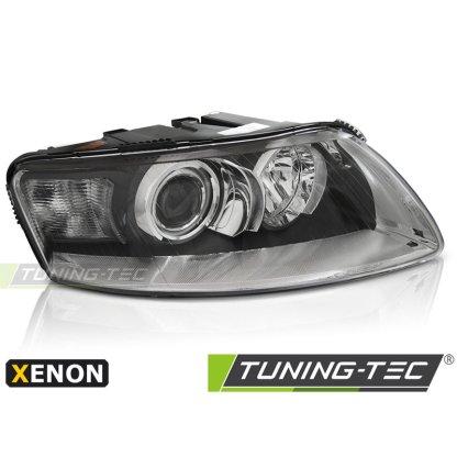 Přední světlo čiré pro xenon D2S pravé AUDI A6 C6 04-08