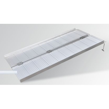 Přenosná skládací rampa pro invalidní vozíky, 92 cm - WR013FT