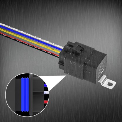 PŘEPÍNACÍ relé 12V, PROFI vodotěsné s paticí