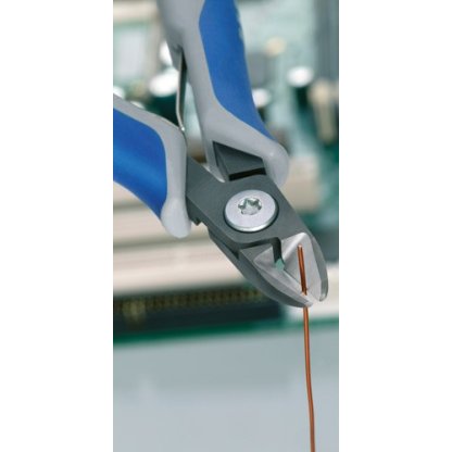 Přesné boční štípací kleště na elektroniku brunýrované 125 mm - 7922125